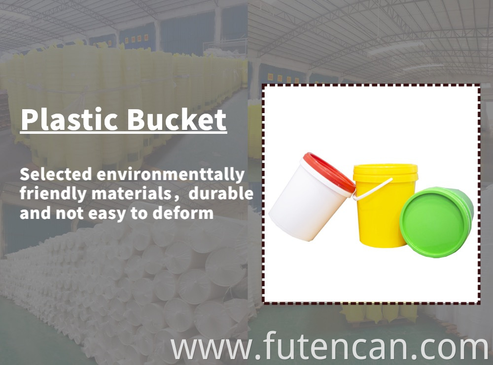 plastic bucket